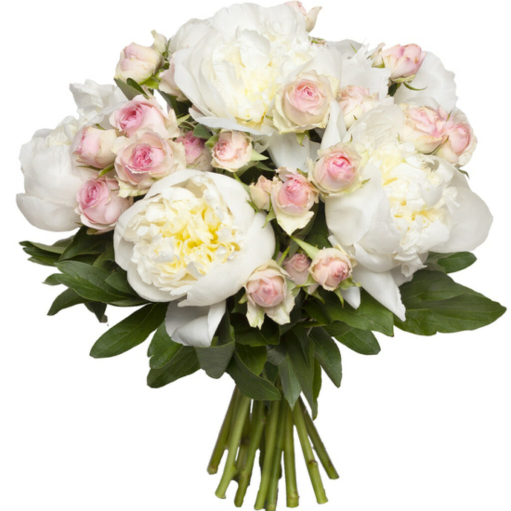 Bouquet De Pivoines Douceur   La Jardinera